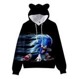 Sudaderas Con Capucha Ropa Sonic Niños Dibujo Animado