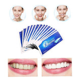 14 Pares De Tiras De Gel Blanqueador Dental Cuidado De Higie