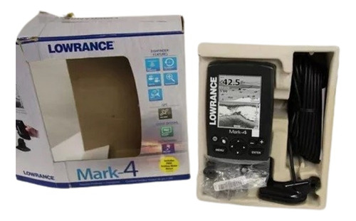 Ecosonda Lowrance Mark-4 Con Gps (nuevo Sin Uso) Para Lancha