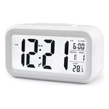 Reloj Despertador Digital De Temperatura Con Leds