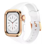 Funda Mujer + Correa Para Apple Watch 8 41mm 40mm Correa