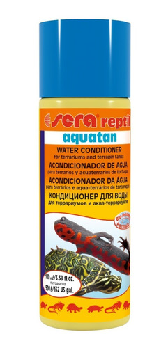 Sera Reptil Aquatan 100ml Acondicionador De Agua.