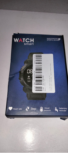 Smart Watch Negro Sencillo