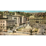 Tarjeta Postal Plaza Sotomayor Intendencia Valparaíso