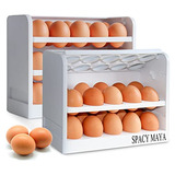 Contenedor De Almacenamiento De Huevos Refrigerador - S...