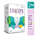Evacopa Copa Copita Menstrual Reutilizable Ecológica+bolsita Color Talle 2