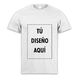 Polera Personalizada Impresion Directa Dtg - 100% Algodon 