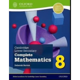 Complete Mathematics For Camb. Lower Secondary 8 2/ed - Student's Book, De Barton, Deborah. Editorial Oxford, Tapa Blanda En Inglés Internacional, 2021