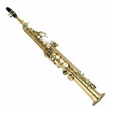 Saxofón Soprano Yamaha  Custom Ex Baño De Oro 24k Yss875exgp