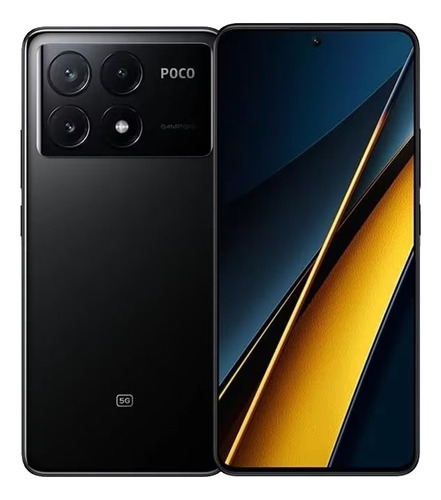  Lançamento Xiaomi Poco X6 Pro 512 Gb 12 Ram Preto / Amarelo