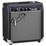 Fender Frontman 10g Amplificador Para Guitarra Eléctrica 10w Color Negro/plata