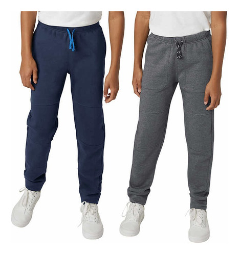 Set De 2 Joggers Para Niño Lee Talla Xs(5/6 Año) S(7/8 Años)