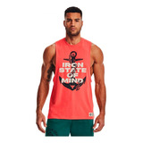 Playera Under Armour Project Rock Iron Muscle Entrenamiento