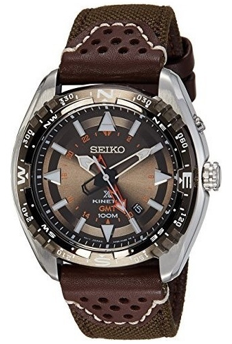 Relogio Seiko Sun061p1 Prospex Kinetic Gmt Automatico