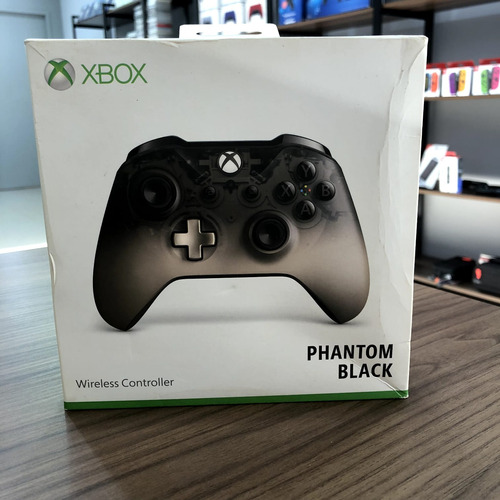 Controle Xbox One Phantom Black Original Impecável