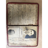 Foto Antiga 3x4 Carteira Identidade Imigrante Japonês 1930