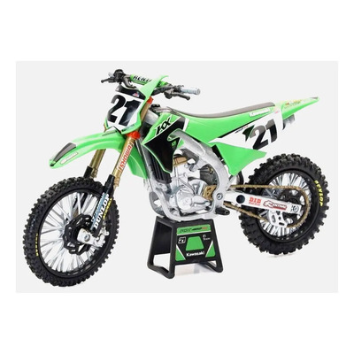 Miniatura Kawasaki Jason Anderson Kx450sr Motocross 1:12 Verde | Envío gratis