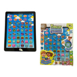 Brinquedo Tablet Interativo Educativo Bilíngue Infantil