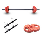 Set De Body Pump Barra + Mancuernas + 19 Kg De Discos + Tope