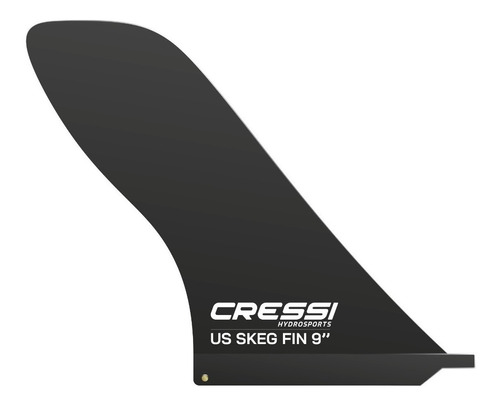 Aletilla Quilla Cressi Us Skeg Negra 9'' Para Paddleboard