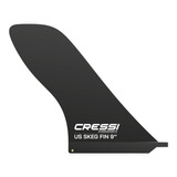 Aletilla Quilla Cressi Us Skeg Negra 9'' Para Paddleboard