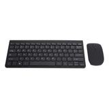 Set De Teclado Y Ratón Inalámbricos Ultra Thin Mute Mini Hom