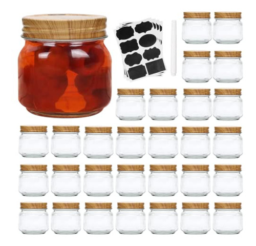 Frasco Conservero  Accguan Mason Jars, Tarro De Vidrio De 8