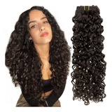 Hetto - Extensiones De Cabello Humano Real Rizado Con Clip,