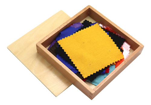Caja De Tela Montessori Caja Texturizada Sensorial Con 24