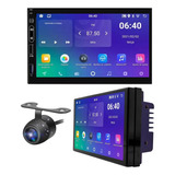 Multimidia Central Android 13 2 Din Universal 7' + Camera Ré