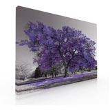 Cuadro Decorativo Para Comedor, Recamara Árbol  Jacaranda