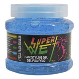 Gel Super Wet Hair Styling Azul 8.8 Oz - Gel Fija Pelo