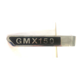 Emblema Cacha Derecha Gmx 150cc Original Guerrero