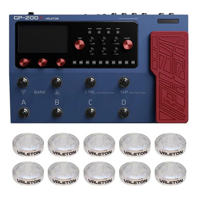 Valeton Pedal Procesador Multi Efectos Con Pedal De Expresió | Meses sin interés