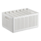 Caja De Almacenamiento Plegable Para Pantalones Closet, Blan