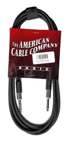 American Cable Iss-10 Instrumento Guitarra Bajo 3 Metros