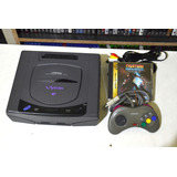 Console Sega Saturn Victor Rg-jx1 Primeiro Modelo