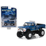 Greenlight 1:64 1974 Ford F-250 Pickup Bigfoot 4x4 Azul 