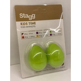 Huevos Ritmicos Stagg Egg Precio Par Shakers Color Verde