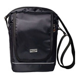 Bolsa Carteiro Termica Masculina Tiracolo Cor Preto