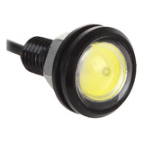 Par Led Mini Farol Drl Diurna 12v Olho De Gato Bola Gota