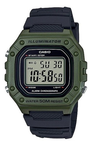 Reloj Casio Hombre W-218h Garantía Oficial Extendida 2 Años!