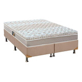 Colchão Castor Pocket Class One Face+cama Box Queen 158