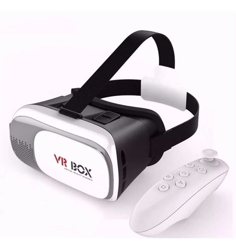 Kit Óculos Vr 2.0 Realidade Virtual Bluetooth + Controle