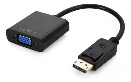 Cabo Adaptador Conversor Vídeo Displayport Para Vga