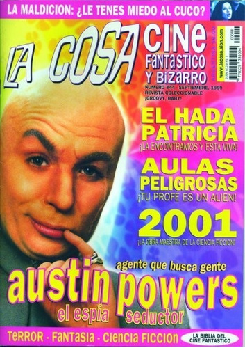 La Cosa Cine Bizarro Y Fantastico. # 44. Sep 1999 Dgl Games