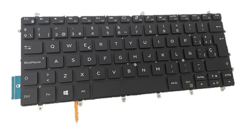 Teclado Dell Xps 13 9370 9380 Español Iluminado