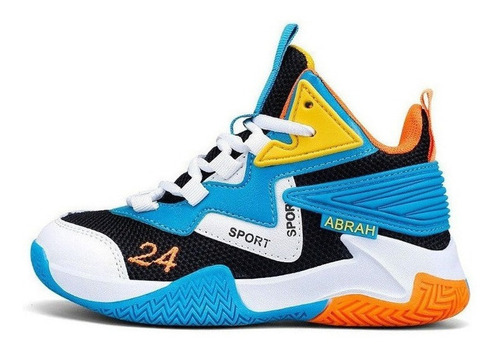 Zapatillas De Baloncesto Transpirables De Punto Para Niños