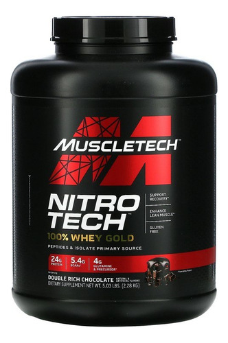 Proteina Muscletech Nitro Tech Whey Gold 5 Lbs Chocolate