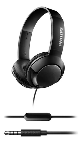 Fone De Ouvido Com Microfone Philips Shl3075bk - Sem Uso